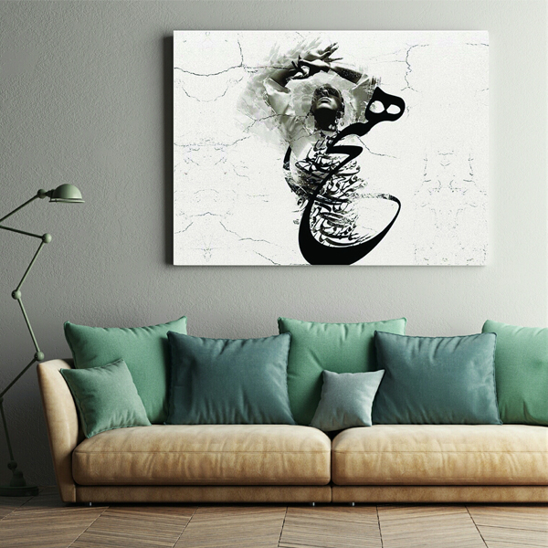  تابلو بوم طرح هیچ مدل TBC601