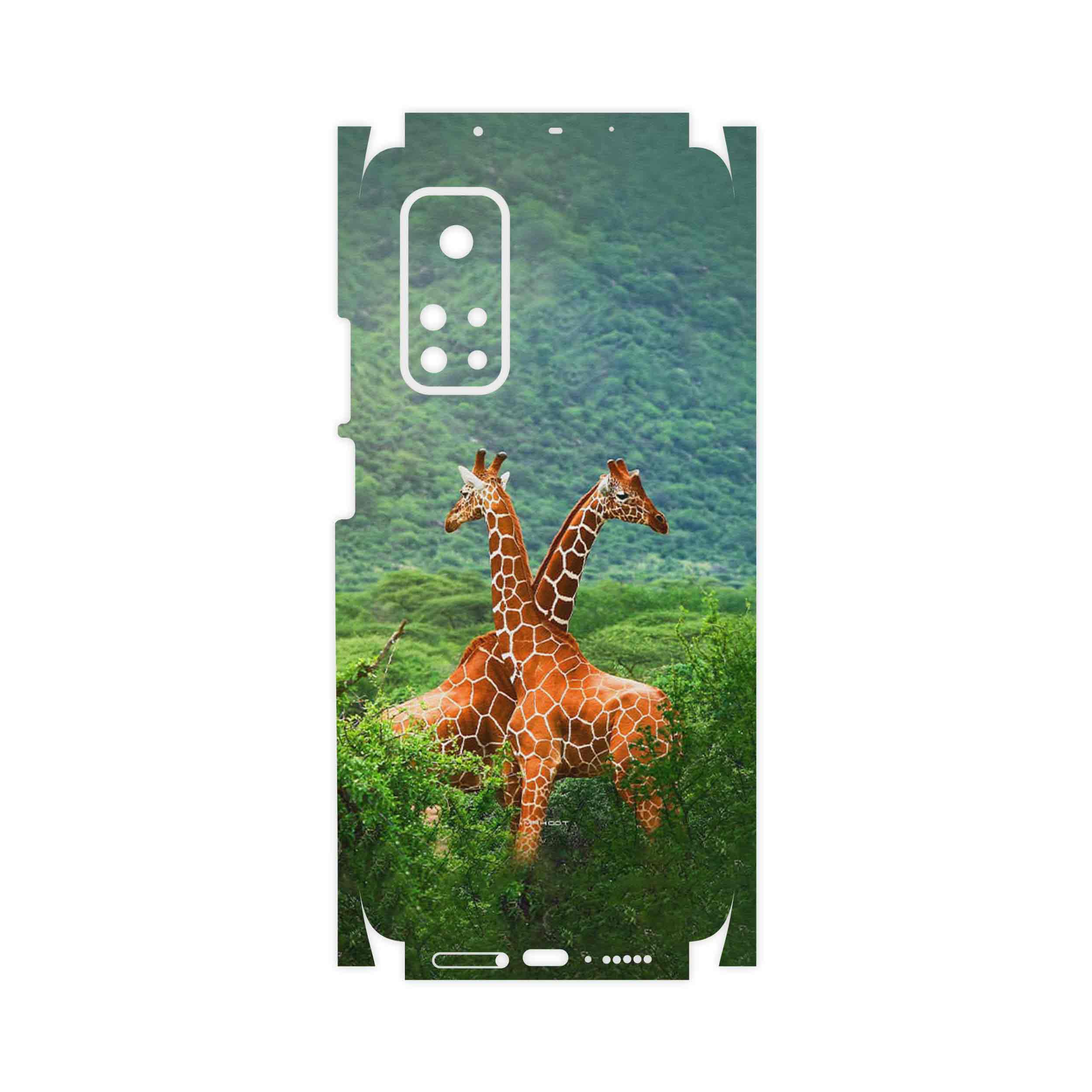 برچسب پوششی ماهوت مدل Giraffe-FullSkin مناسب برای گوشی موبایل شیائومی Mi 10T Pro 5G