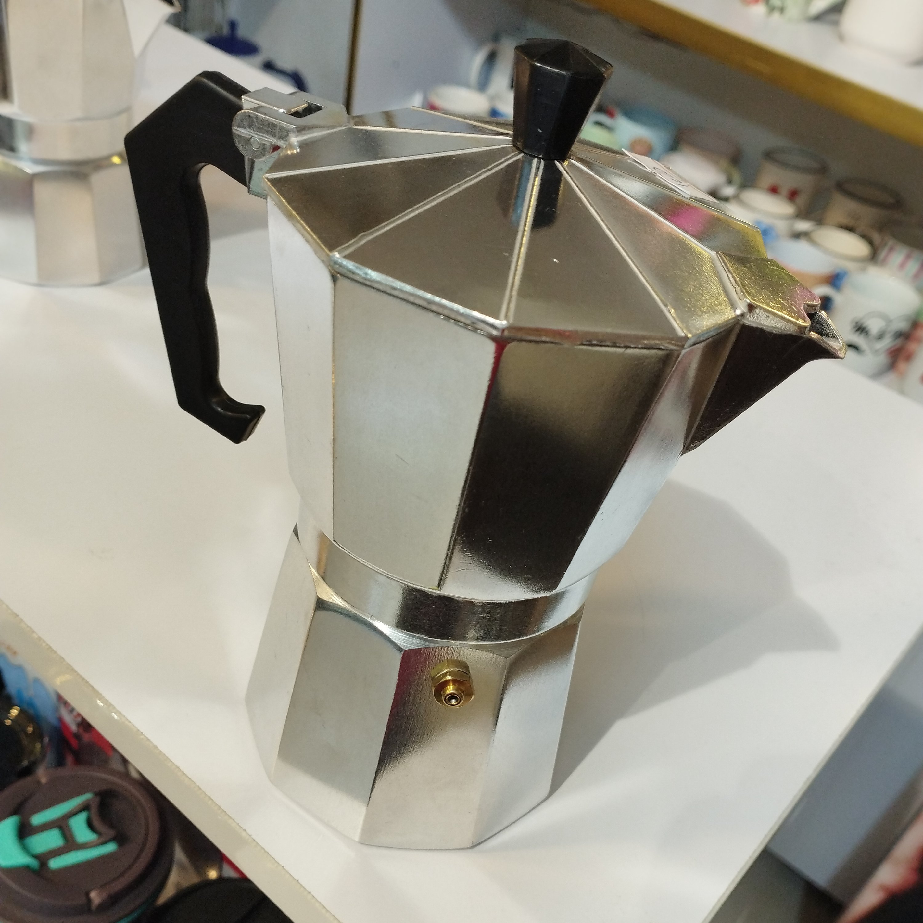 قهوه جوش 6 کاپ  آلمینیومی 