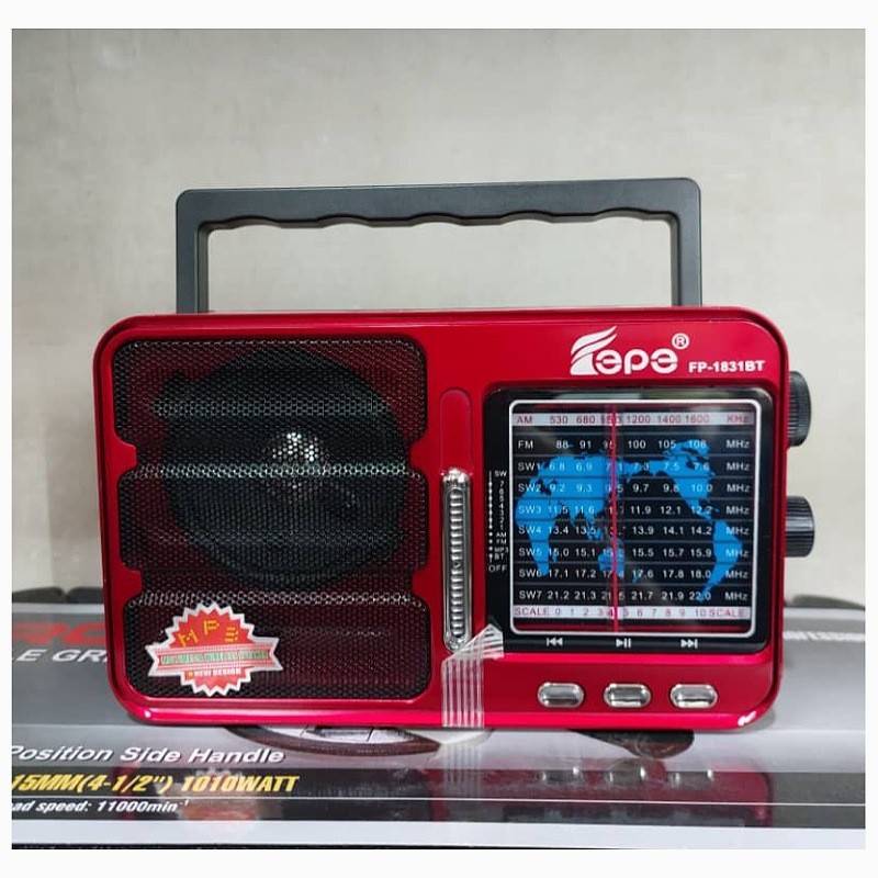 رادیو اسپیکر شارژیepe1831 قرمز