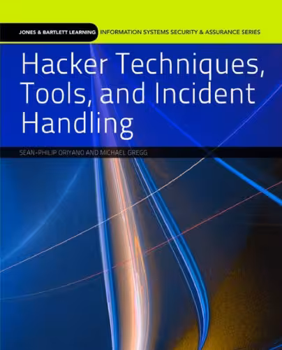 خرید و دانلود نسخه کامل کتاب Hacker Techniques, Tools, and Incident Handling