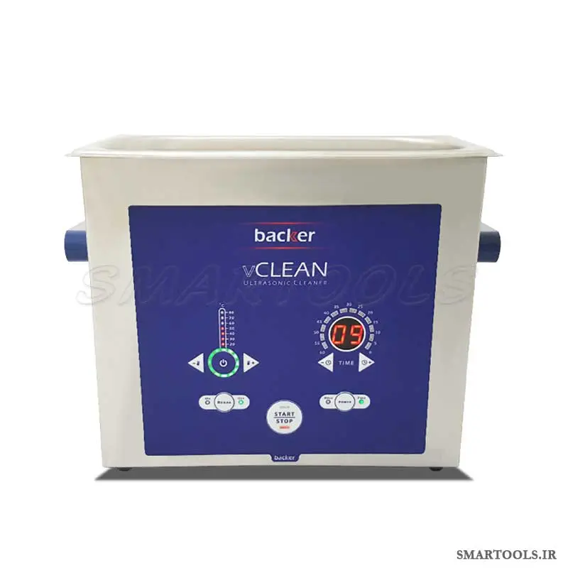 قیمت و خرید حمام التراسونیک بکر BACKER vCLEAN 13L - اسمارت تولز