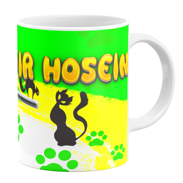 ماگ طرح cat noir مدل امیر حسین کد 54985196