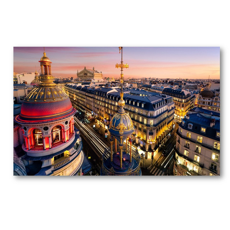 تابلو شاسی مدل دیدنی های پاریس | دنیای قاب