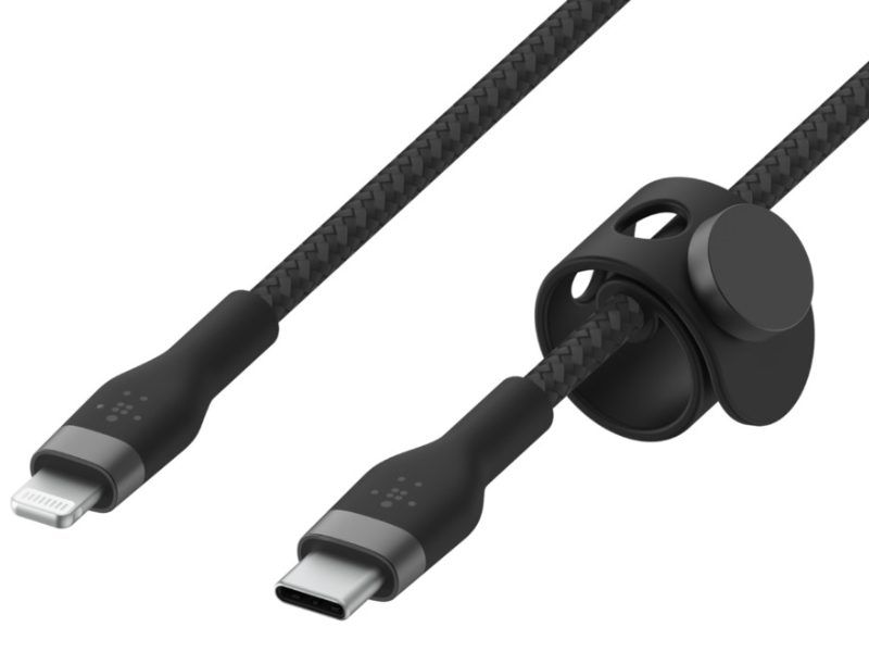 کابل فست شارژ Type-C به Lightning بلکین مدل CAA011bt105M به طول 1.5 متر