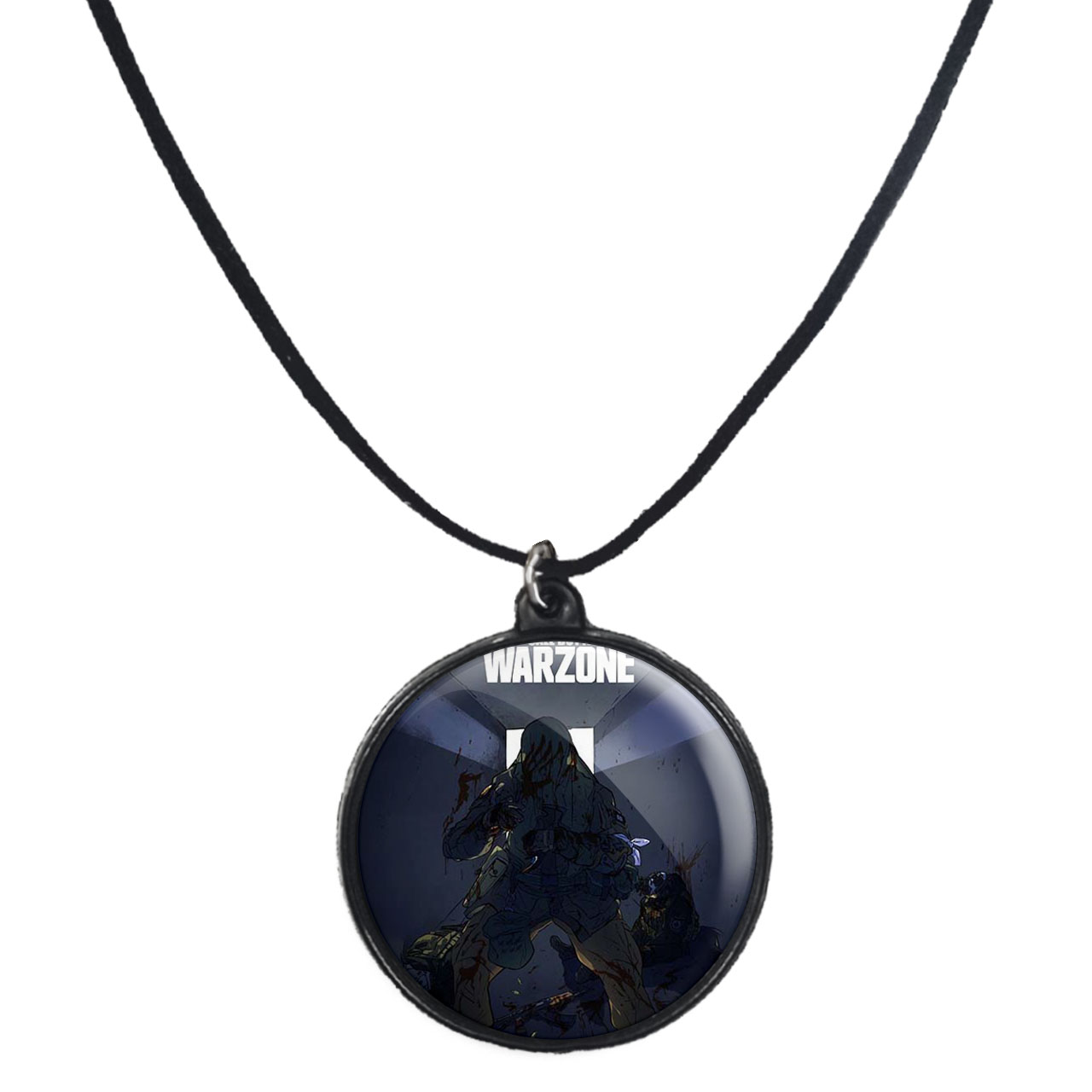 گردنبند پرمانه طرح call of duty کد pmb.7646 مدل دو طرفه