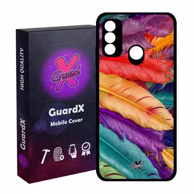 کاور گارد ایکس طرح Feather مدل Glass10180 مناسب برای گوشی موبایل هوآوی P Smart 2020