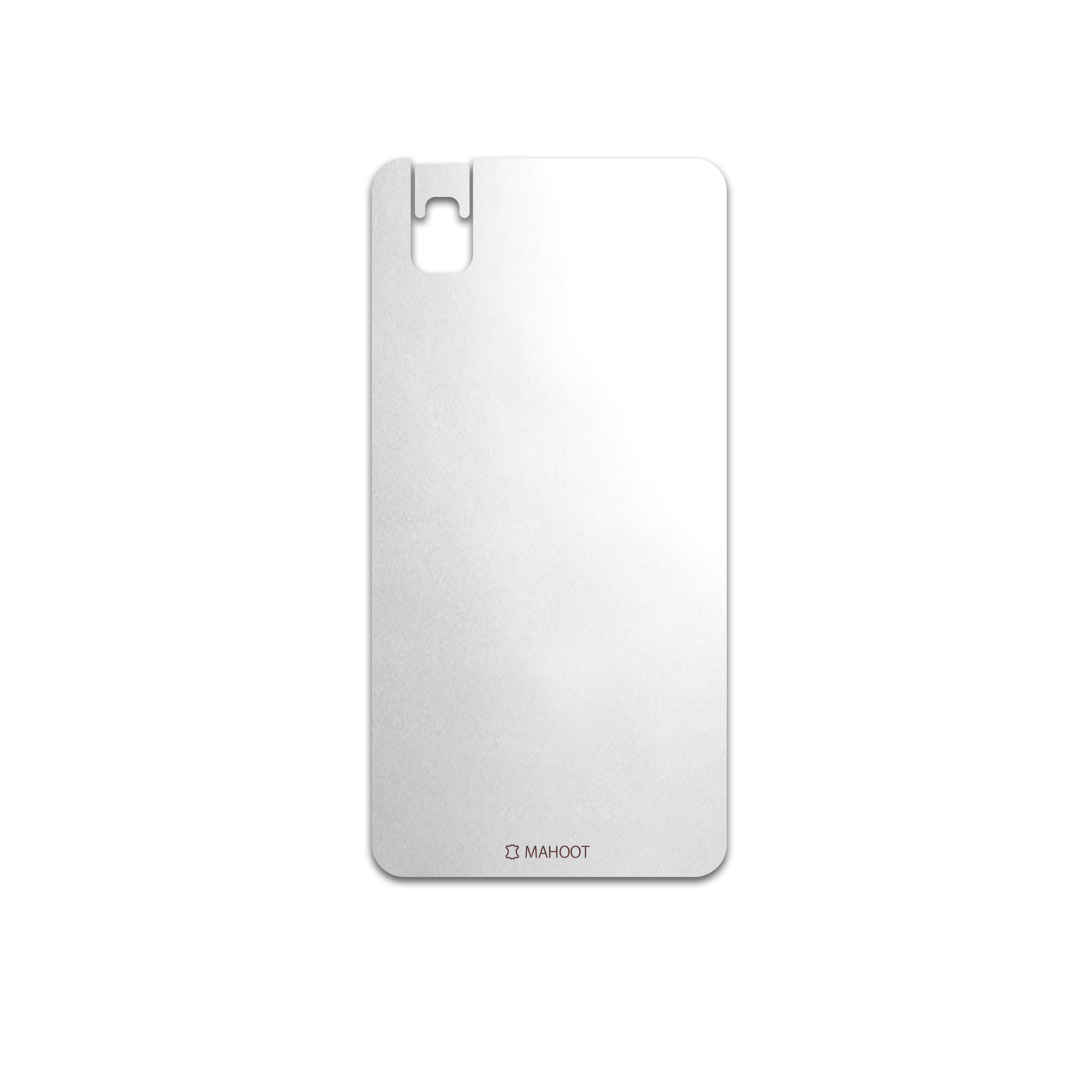 برچسب پوششی ماهوت مدل Metallic-White مناسب برای گوشی موبایل هوآوی Shot X