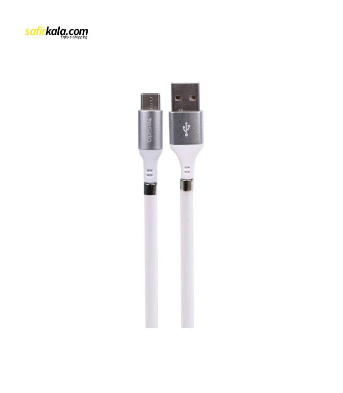 کابل تبدیل USB به USB-C یسیدو مدل CA-61 با طول 1 متر