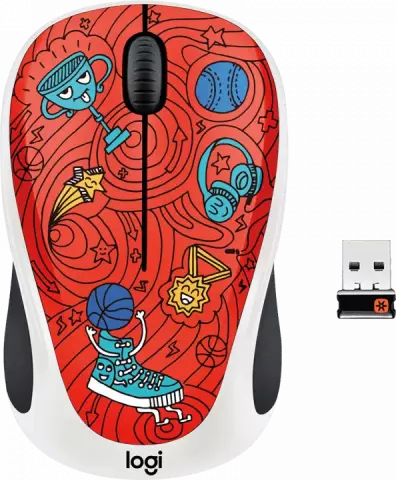 موس بیسیم Logitech مدل DOODLE COLLECTION M238