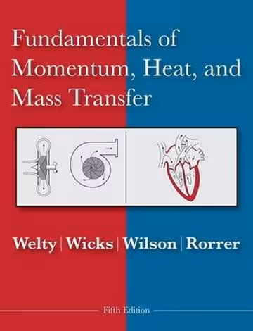 󾕇 Fundamentals of Momentum, Heat, and Mass Transfer, 2014 - دانلود کتاب های دانشگاهی