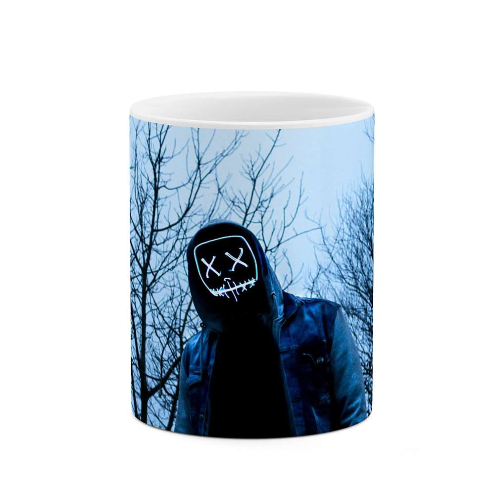 ماگ طرح ماسک گرافیکی  مدل mgp13831