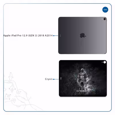 برچسب پوششی ماهوت مدل Crysis مناسب برای تبلت اپل iPad Pro 12.9 (GEN 3) 2018 A2014