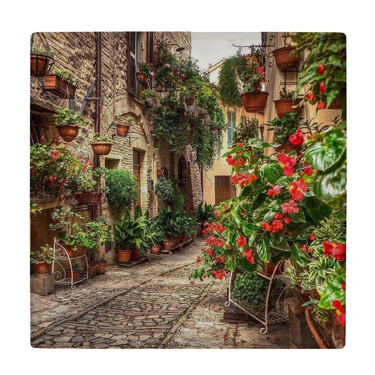 زیر لیوانی طرح دهکده اروپایی کد 3540244_1403