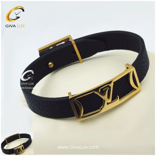 دستبند چرمی لویی ویتون