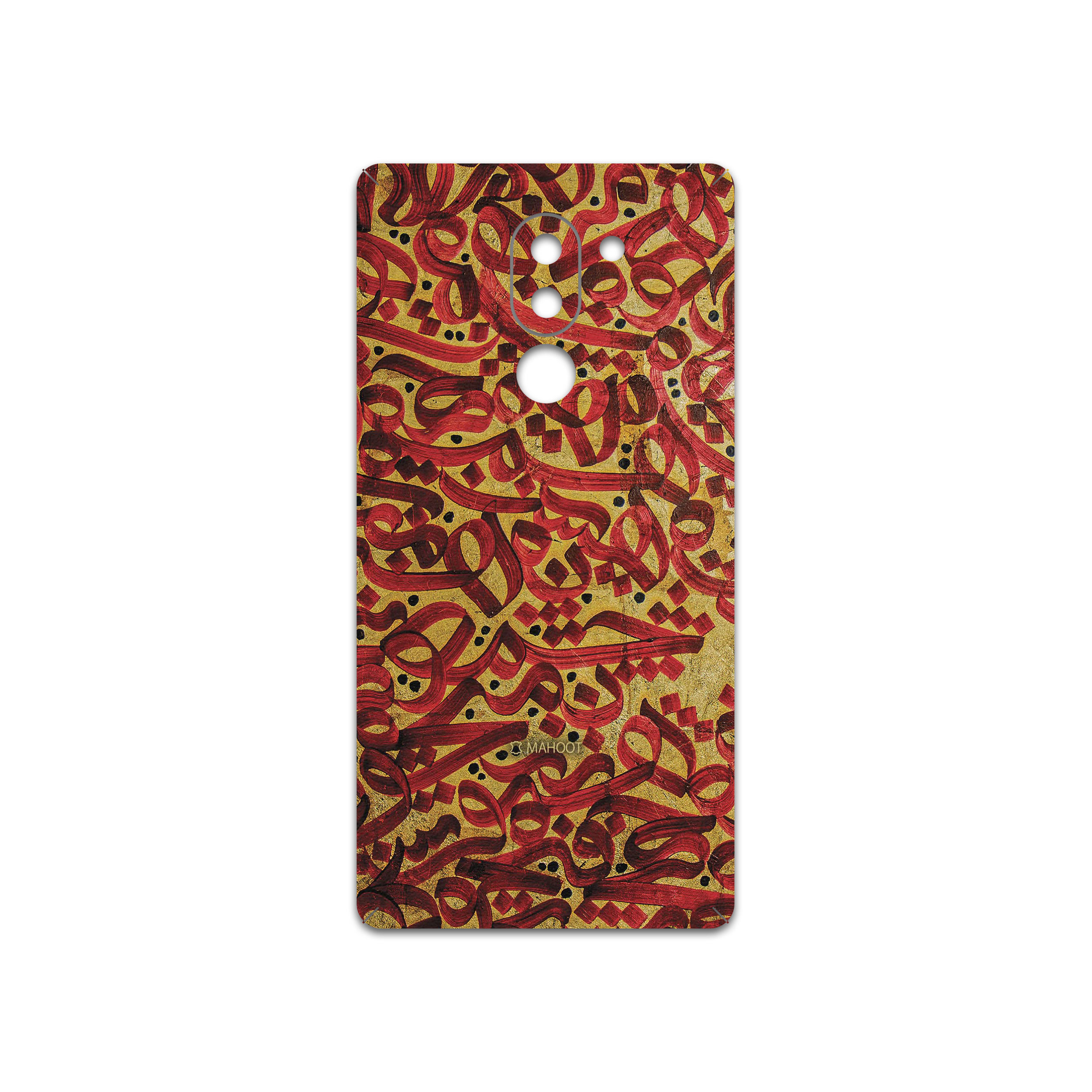 برچسب پوششی ماهوت مدل Nastaliq-6 مناسب برای گوشی موبایل آنر 6X