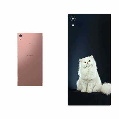 برچسب پوششی ماهوت مدل Persian cat مناسب برای گوشی موبایل سونی Xperia XA1 Ultra