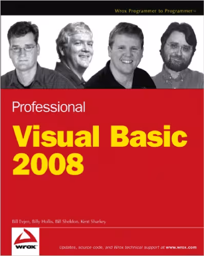 خرید و دانلود نسخه کامل کتاب Professional Visual Basic 2008