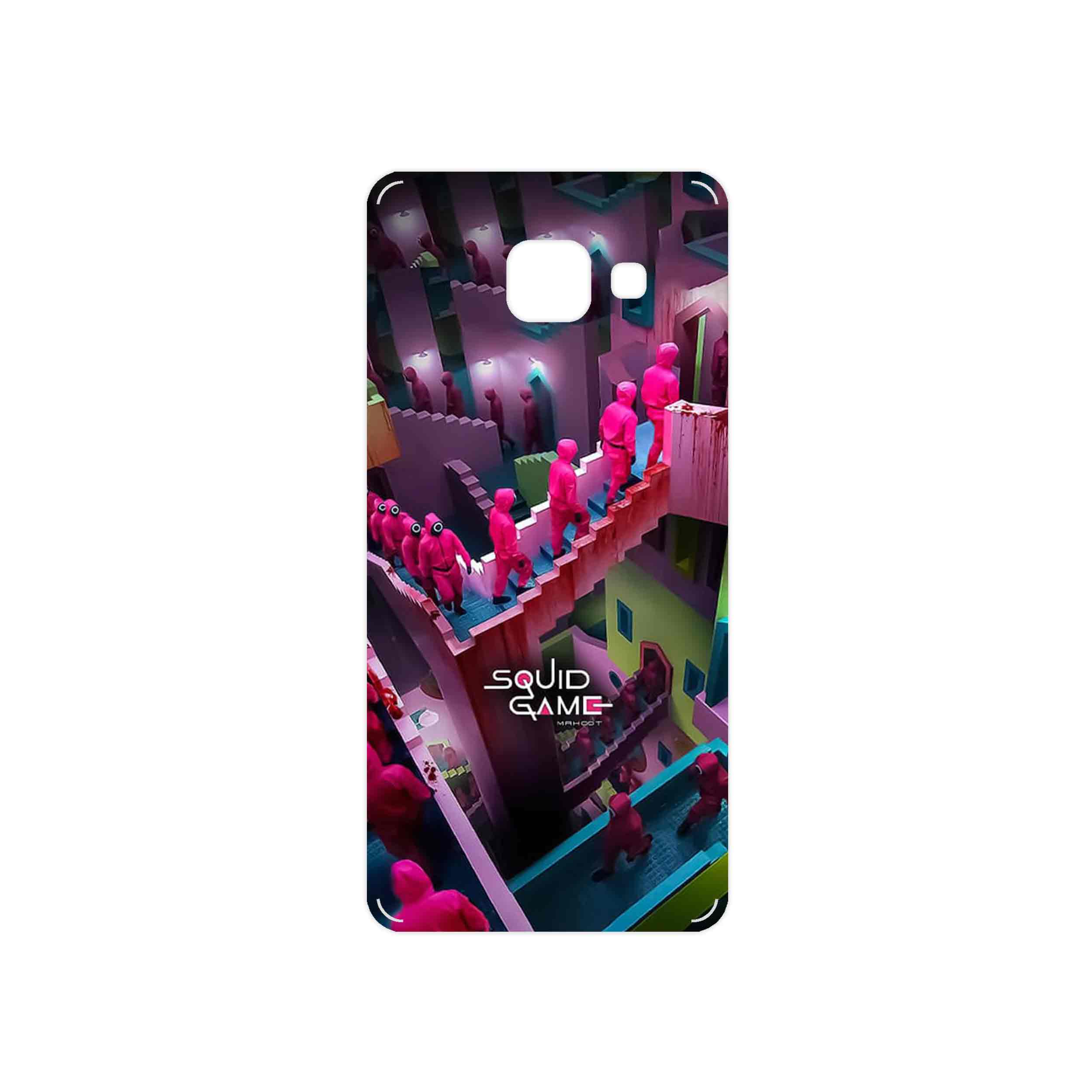 برچسب پوششی ماهوت مدل Squid Game مناسب برای گوشی موبایل سامسونگ Galaxy A3 2016