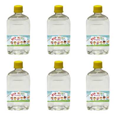 چسب ساخت ژل بازی مدل کیدز فانی توی حجم 500 میلی لیتر بسته 6 عددی