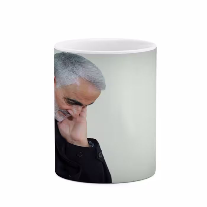 ماگ طرح سردار شهید حاج قاسم سلیمانی  مدل mgp11769
