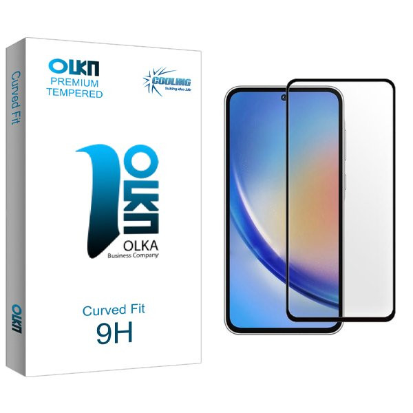 محافظ صفحه نمایش شیشه ای کولینگ مدل Olka مناسب برای گوشی موبایل سامسونگ Galaxy A35/A55 | کالا برتری