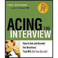 کتاب Acing the Interview اثر Tony Beshara انتشارات AMACOM