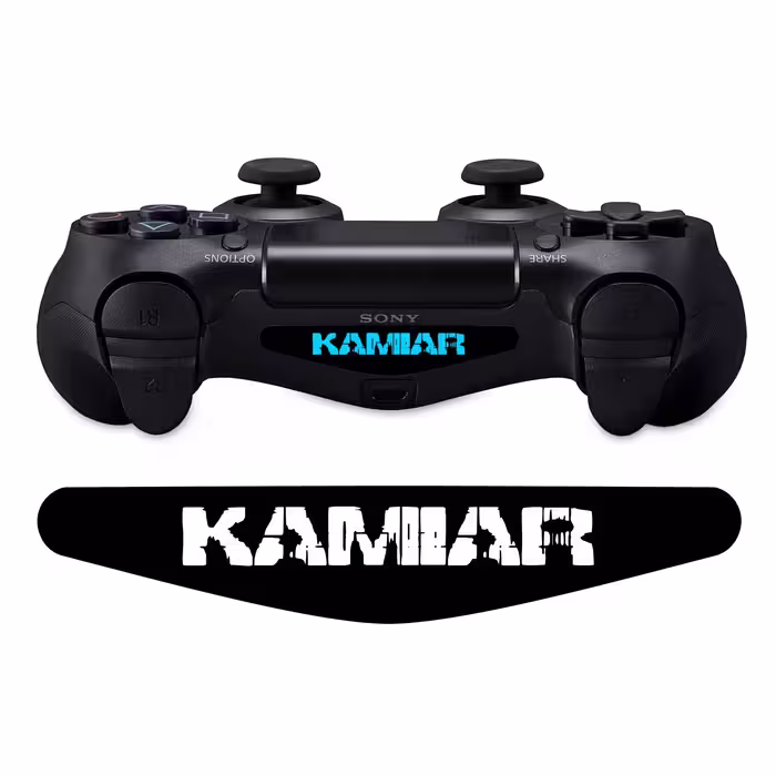 برچسب لایت بار دسته پلی استیشن 4 ونسونی طرح Kamiar