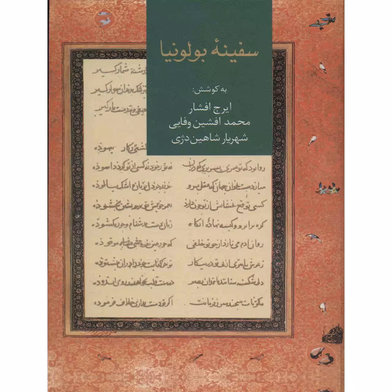 کتاب سفینه بولونیا اثر ایرج افشار