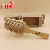 برس چوبی بامبوC2 برند نابا- فروشگاه کیشوا