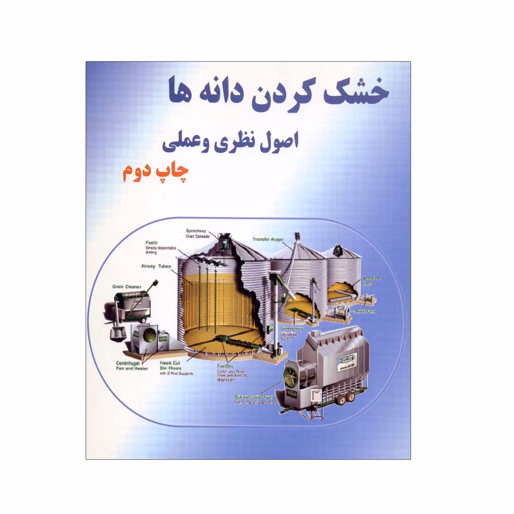 کتاب خشک کردن دانه ها اثر اس پابیس نشر علم کشاورزی