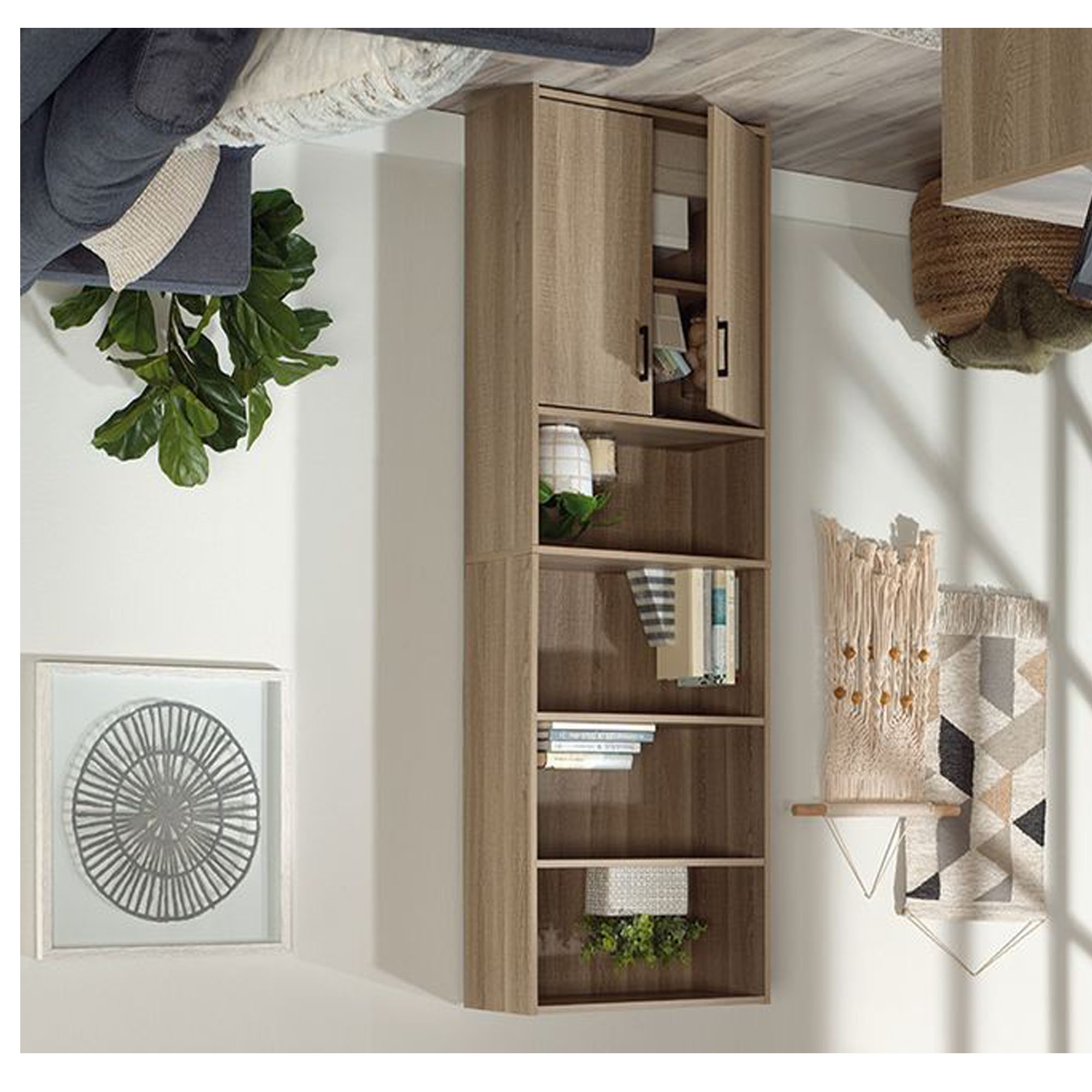 کتابخانه مدل درب دار