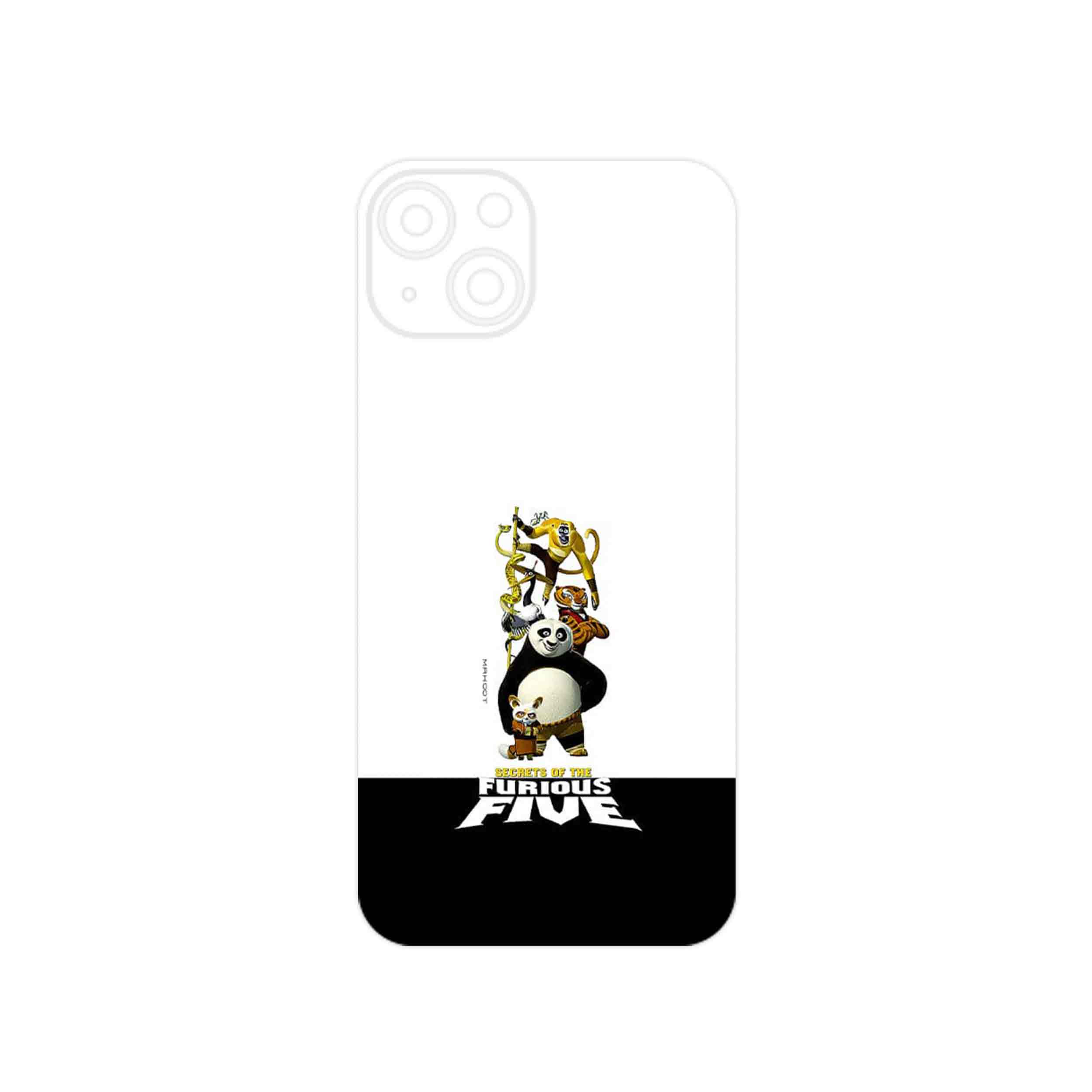 برچسب پوششی ماهوت مدل Kung Fu Panda مناسب برای گوشی موبایل اپل iPhone 13