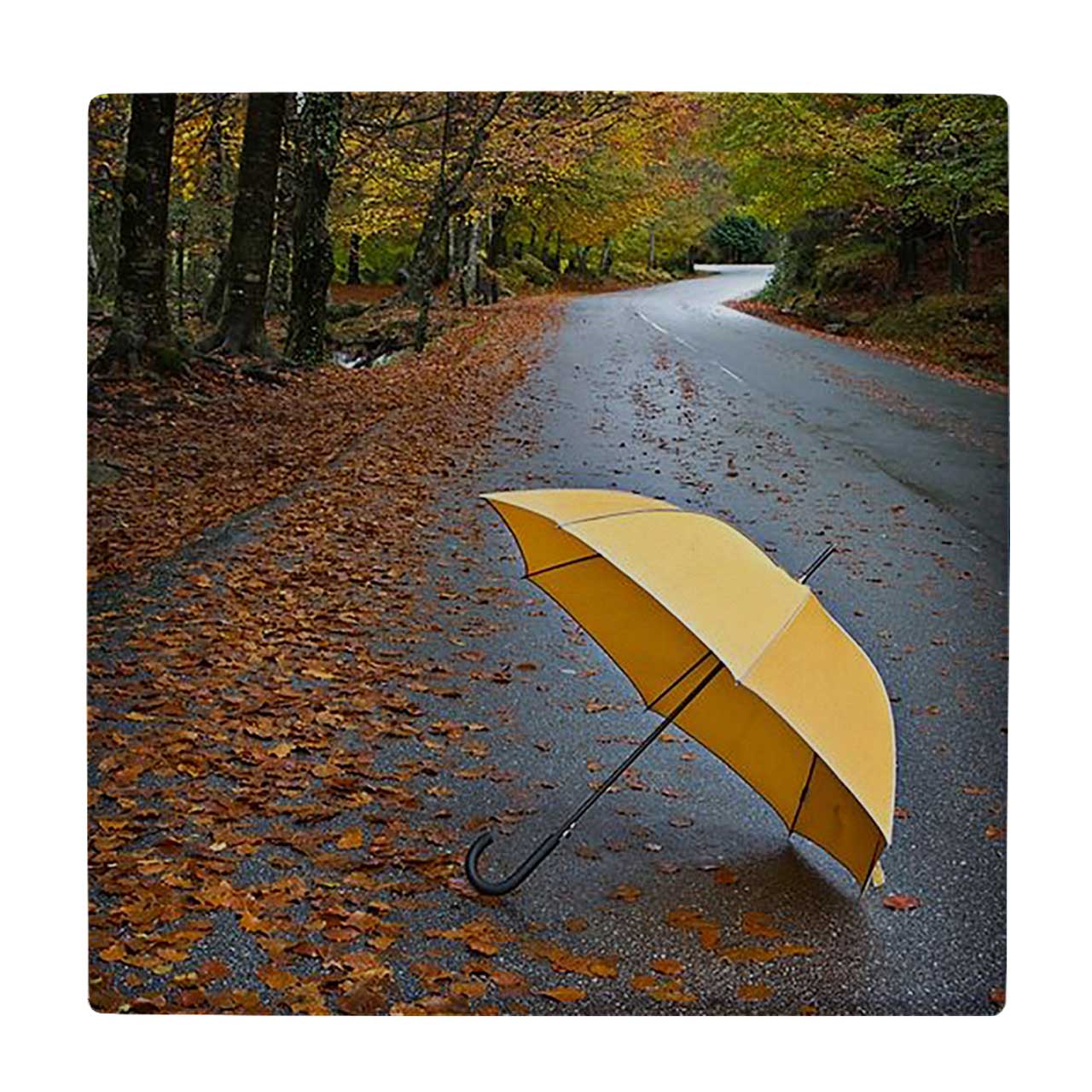  کاشی کارنیلا طرح چتر و جاده جنگلی کد wkk3379