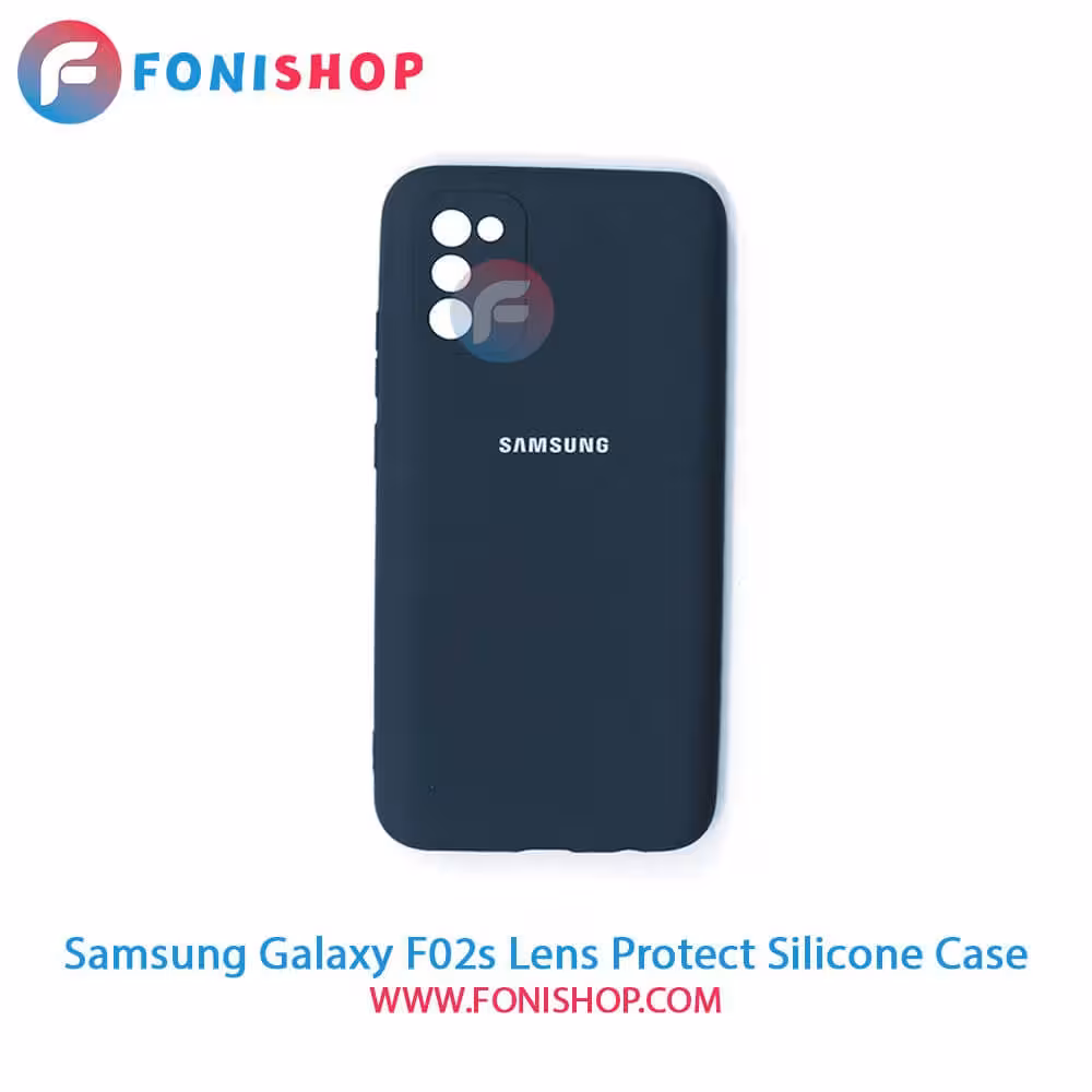 قاب سیلیکونی محافظ لنزدار گوشی سامسونگ Samsung Galaxy F02s