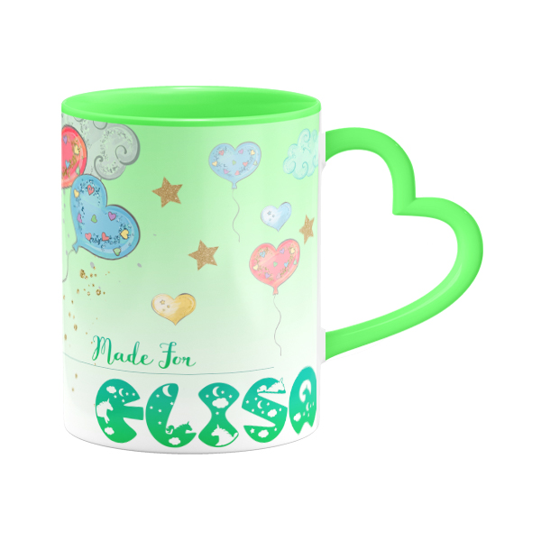 ماگ مدل اسب تک شاخ طرح الیسا