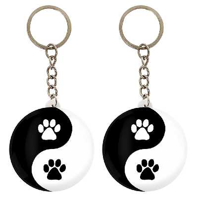 جاکلیدی خندالو مدل یین و یانگ کد 6221 مجموعه 2 عددی