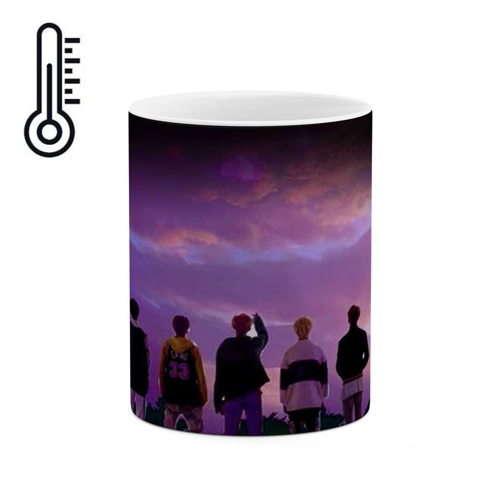 ماگ حرارتی طرح گروه موسیقی کره ای - کی پاپ -Kpop مدل mgph14351