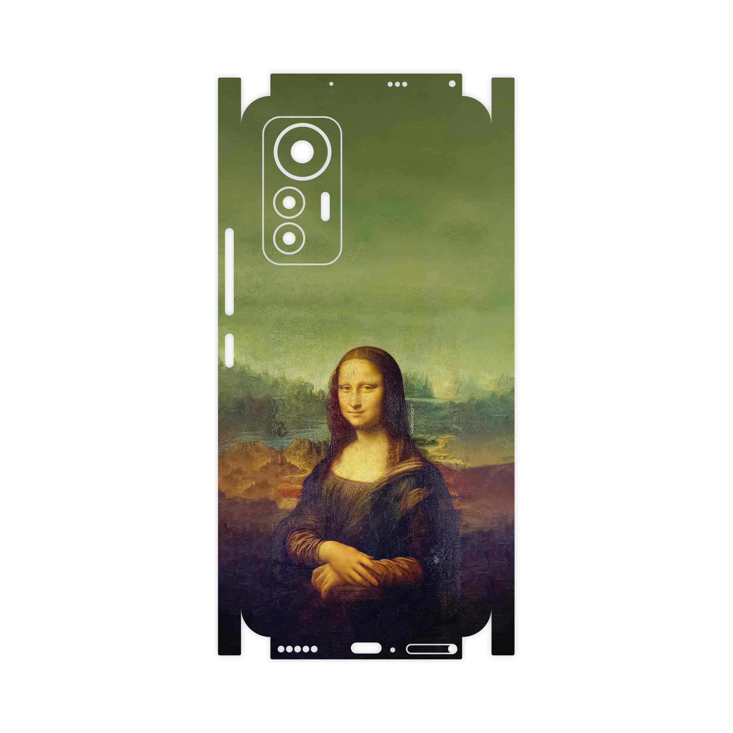 برچسب پوششی ماهوت مدل Mona Lisa of da Vinci-FullSkin مناسب برای گوشی موبایل شیائومی 12 Lite