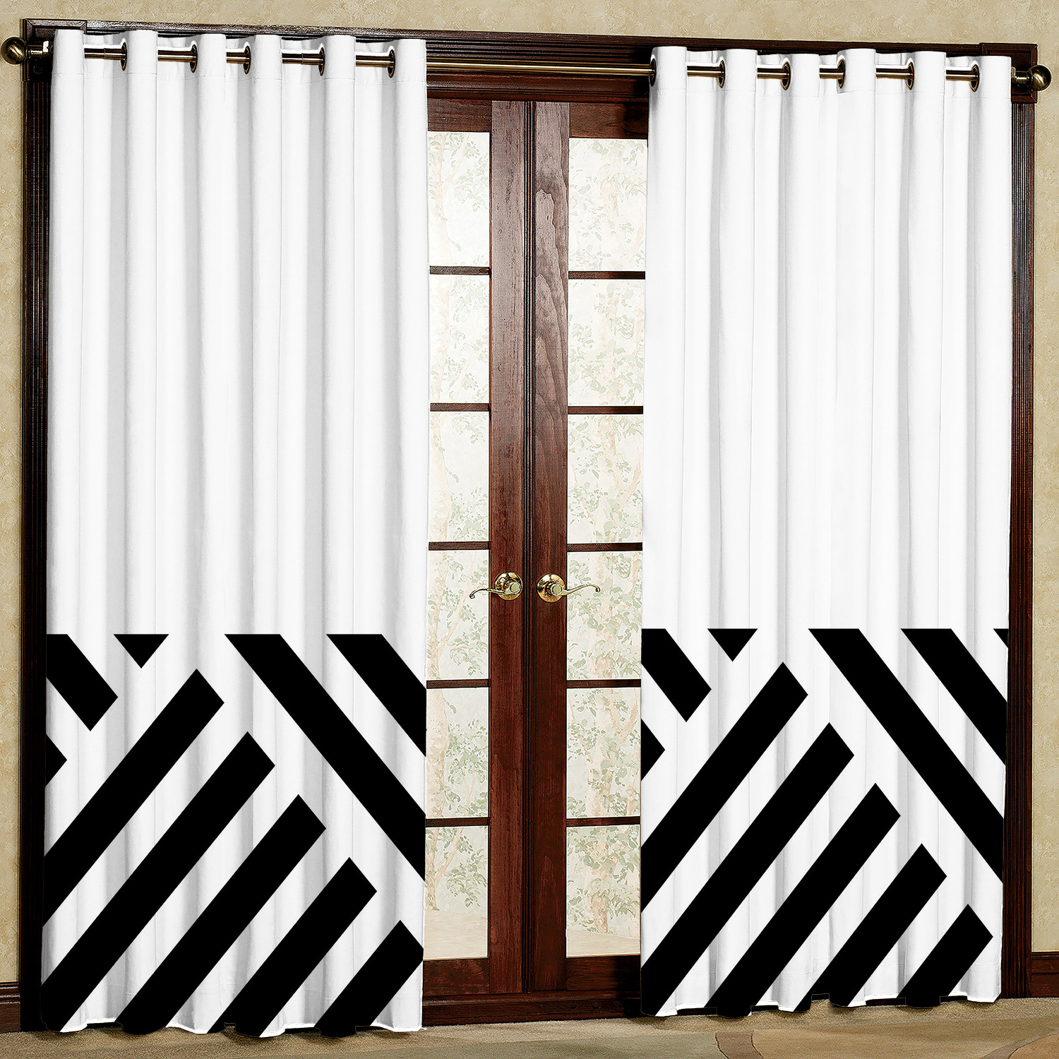 پرده مدل هازان پانچی کد 1379 سایز 140x200 سانتی متر