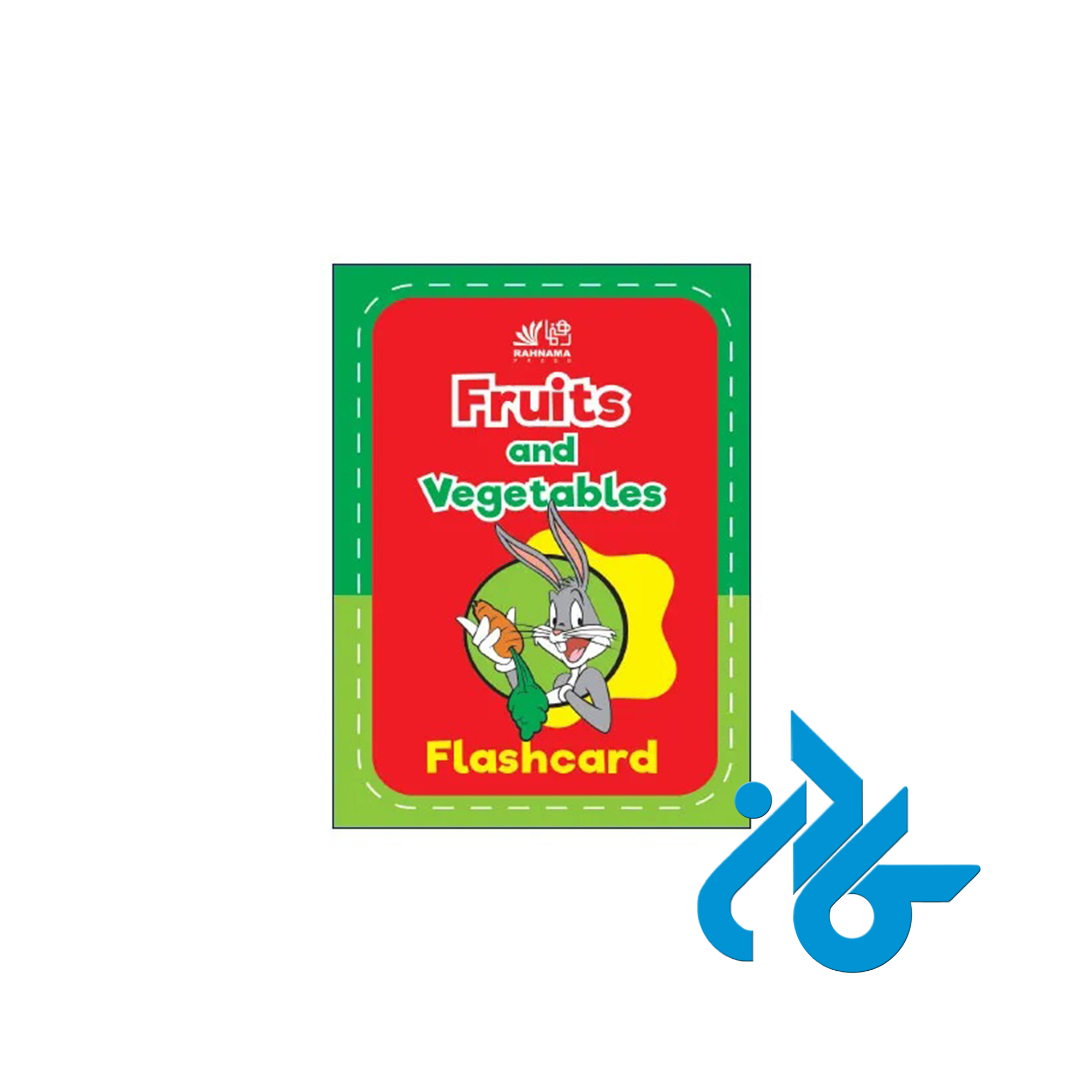 خرید و قیمت فلش کارت Fruits And Vegetables Flashcard