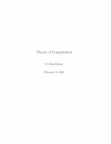 خرید و دانلود نسخه کامل کتاب Theory Of Computation