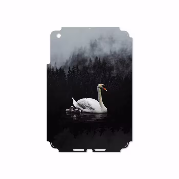 برچسب پوششی ماهوت مدل Swan Lake مناسب برای تبلت اپل iPad mini 2012 A1432