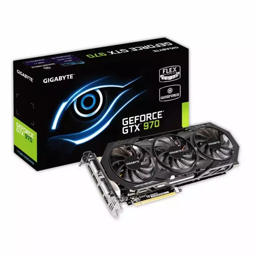 کارت گرافیک گیگابایت GTX 970 windforce OC 4GB