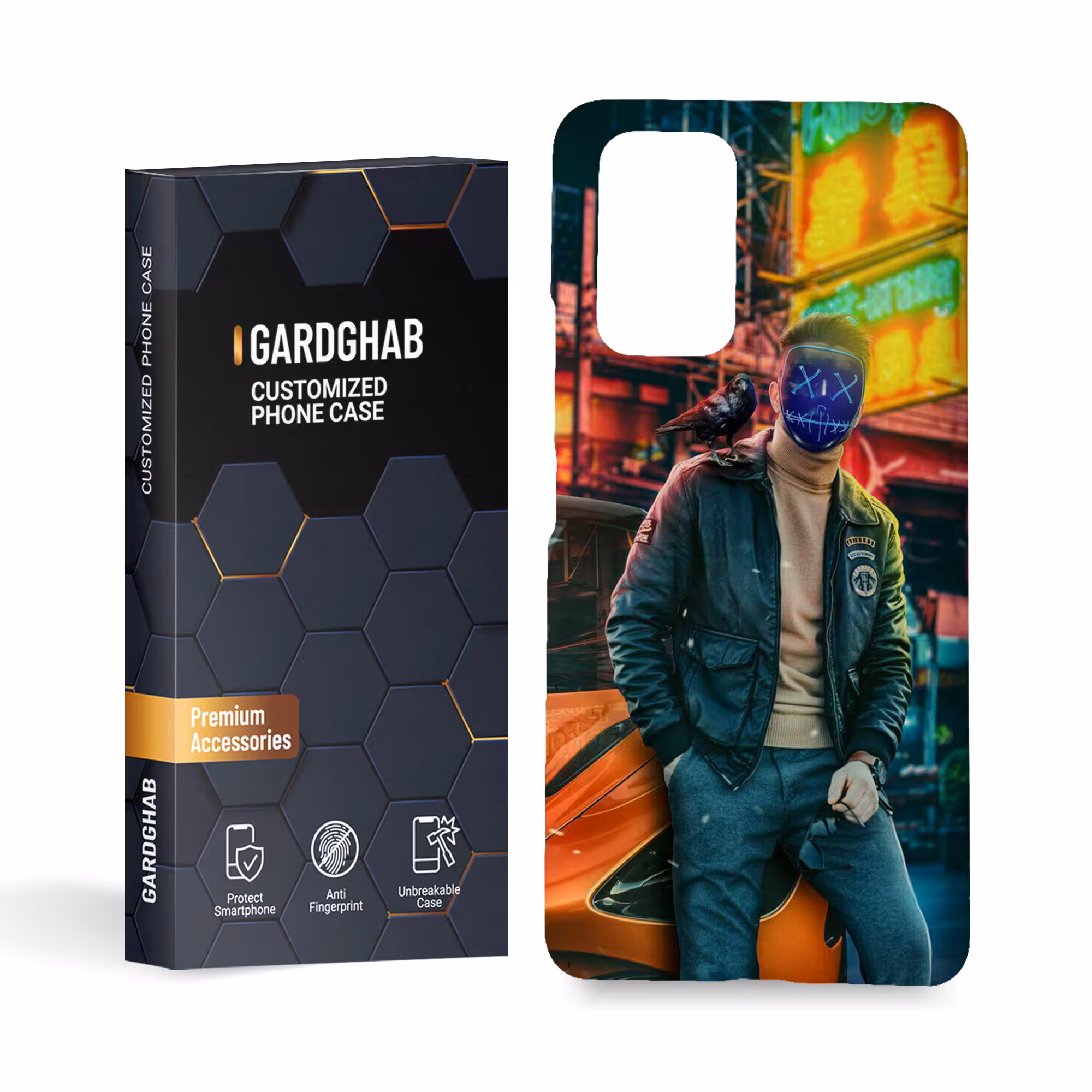 کاور گارد قاب مدل پسرانه مناسب برای گوشی موبایل شیایومی Redmi note 10 pro