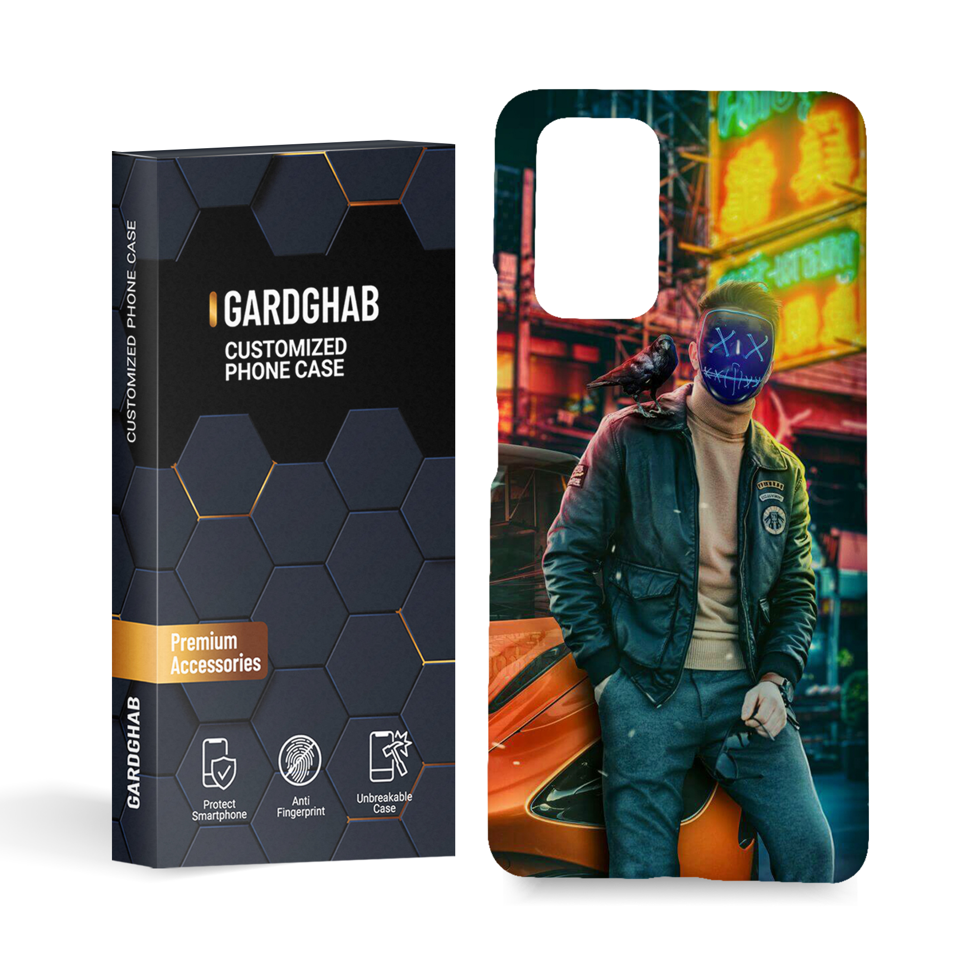  کاور گارد قاب مدل پسرانه مناسب برای گوشی موبایل شیائومی Redmi note 10 pro