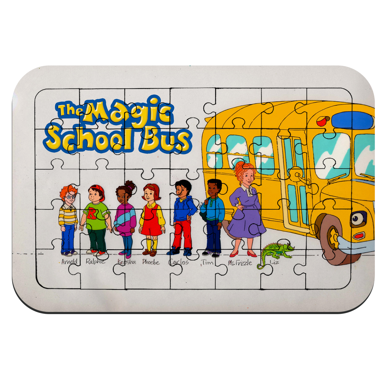 پازل 35 تکه طرح انیمیشن سفرهای علمی مدل NI1514 