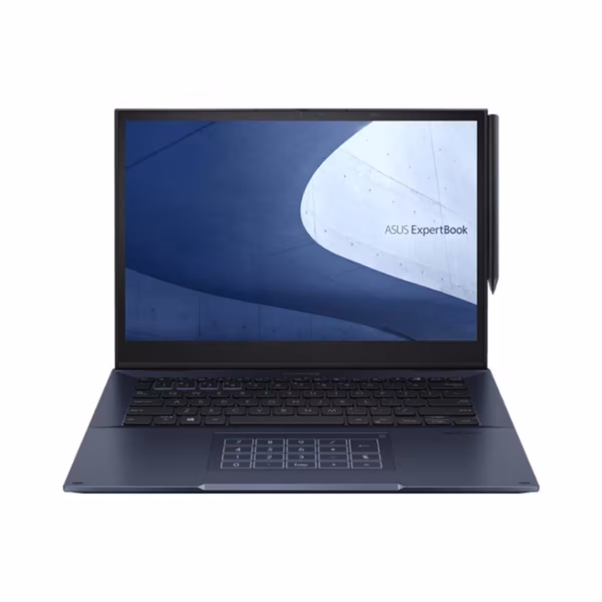 خرید و قیمت لپتاپ لمسی و چرخشی ایسوس مدل ExpertBook B7402FBA به همراه کیف و ماوس - آسیا لپتاپ