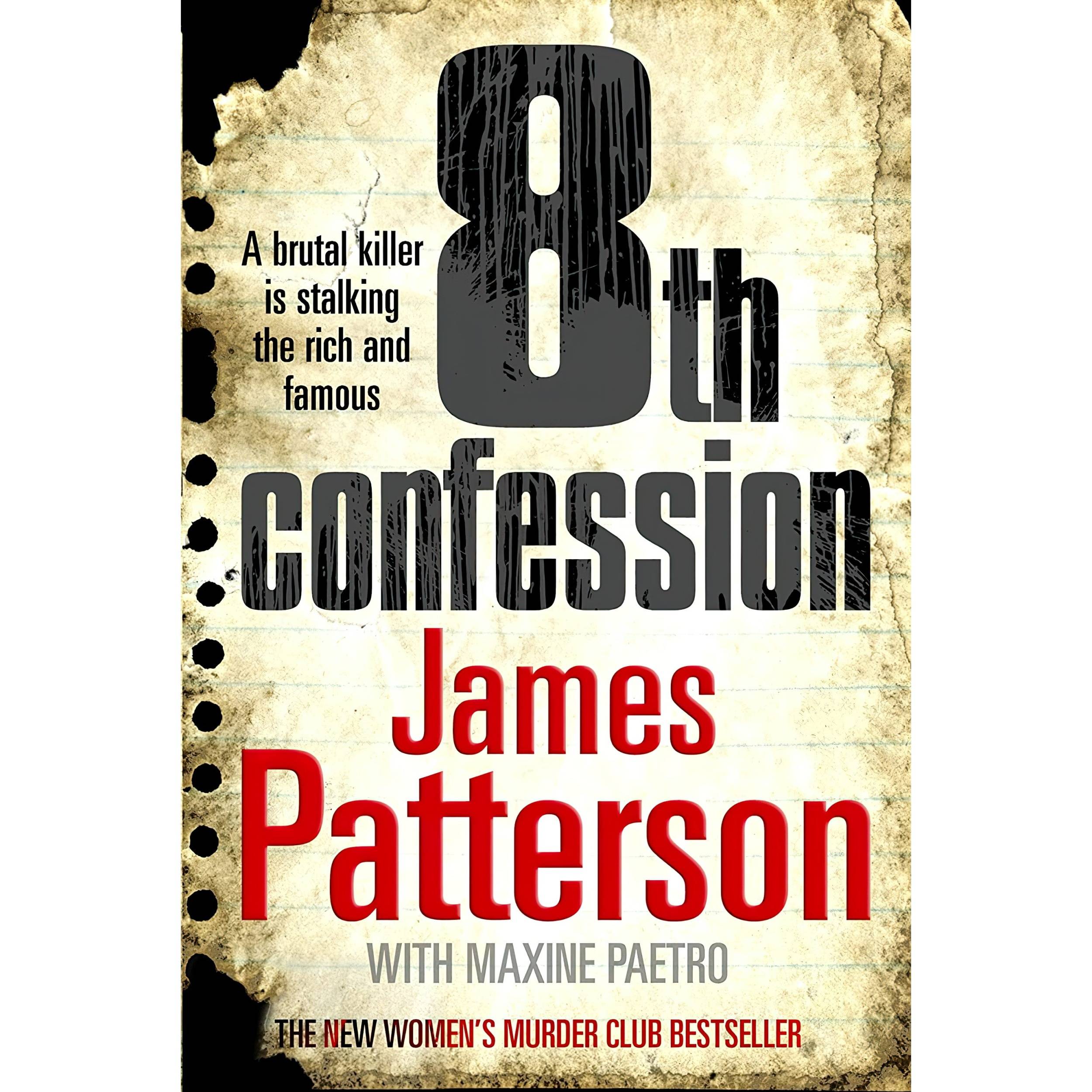 کتاب 8TH CONFESSION اثر James Patterson انتشارات CENTURY