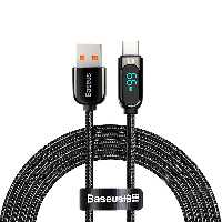 کابل تبدیل USB به USB-C بیسوس مدل Display Fast Charging-66w طول 2 متر | کالا مکس